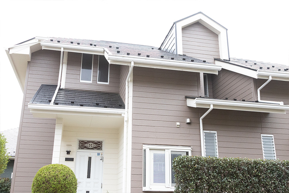 M様ご夫妻のご自宅の外壁