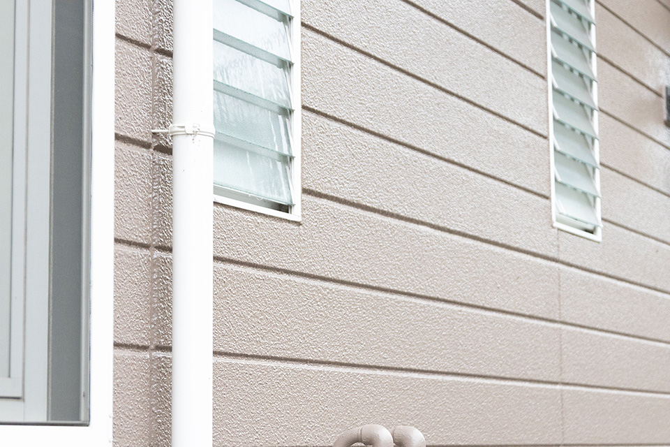 M様ご夫妻のご自宅の外壁