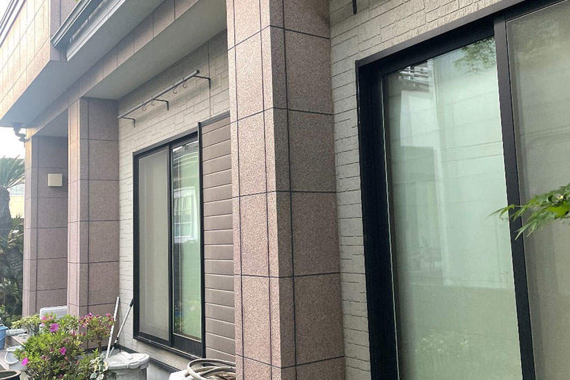 外壁塗装前の写真